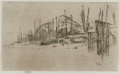 Fiskebåter, Hastings av James Abbott McNeill Whistler
