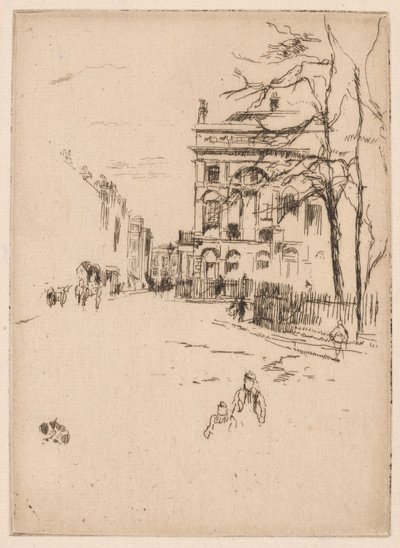 Fitzroy Square av James Abbott McNeill Whistler