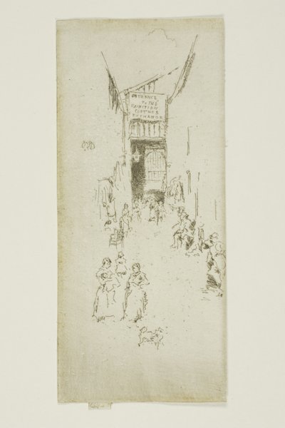 Fleur-de-lys passasje av James Abbott McNeill Whistler