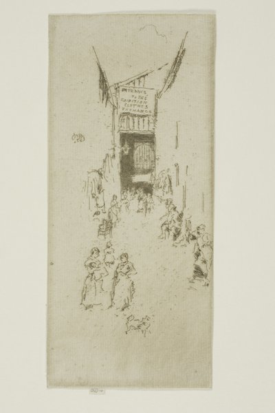 Fleur-de-lys passasje av James Abbott McNeill Whistler