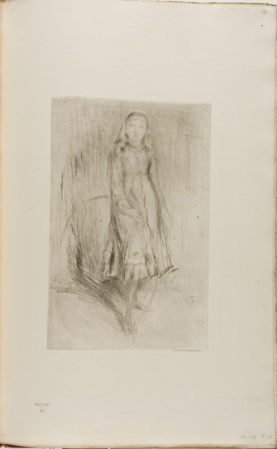 Florence Leyland av James Abbott McNeill Whistler