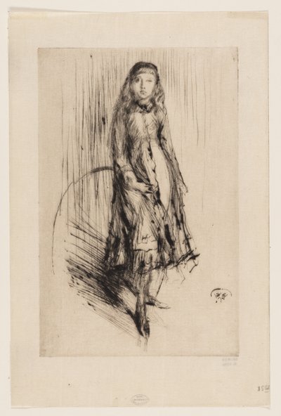Florence Leyland av James Abbott McNeill Whistler