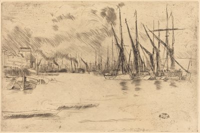Fra Pickle-Herring-trappene av James McNeill Whistler