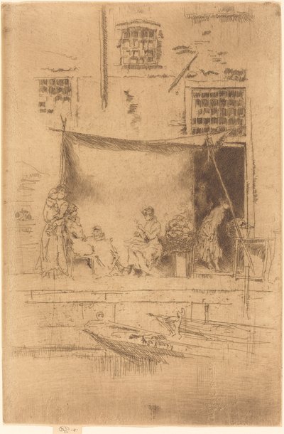 Frukt-stall av James Abbott McNeill Whistler
