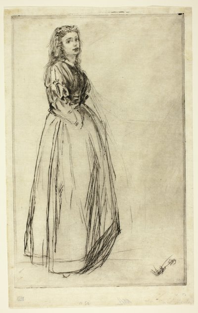 Fumette, Stående av James Abbott McNeill Whistler