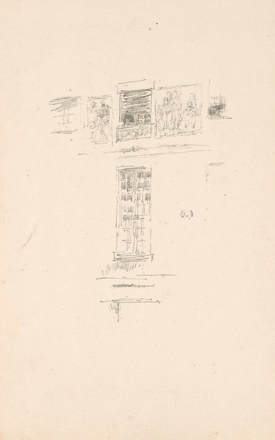 Hotell Colbert, vinduer av James McNeill Whistler