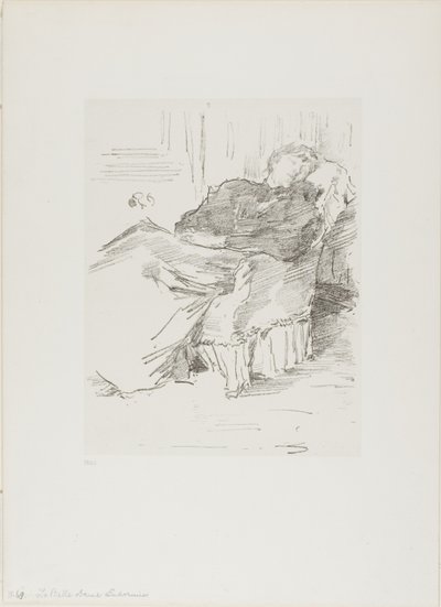 Den vakre sovende dame av James Abbott McNeill Whistler