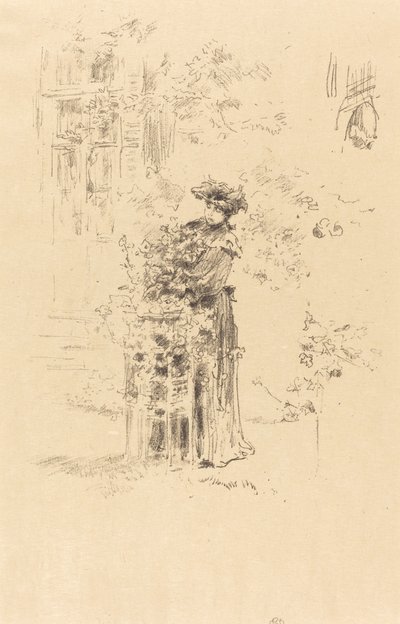 Den vakre gartneren av James Abbott McNeill Whistler
