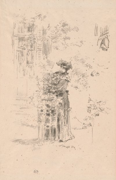 Den vakre gartneren av James Abbott McNeill Whistler