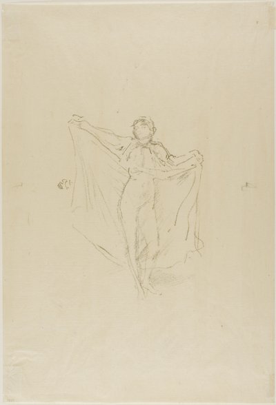 La Danseuse: En studie av naken av James Abbott McNeill Whistler