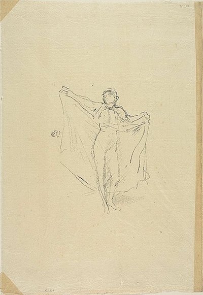 La Danseuse: En studie av naken av James Abbott McNeill Whistler