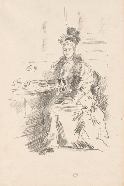 The Pretty New Yorker av James Abbott McNeill Whistler