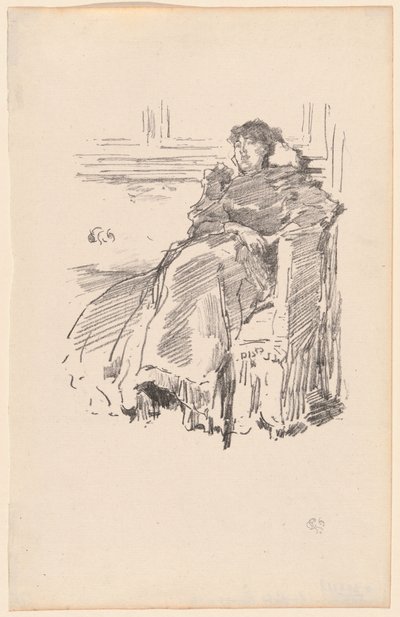Den røde kjolen av James Abbott McNeill Whistler