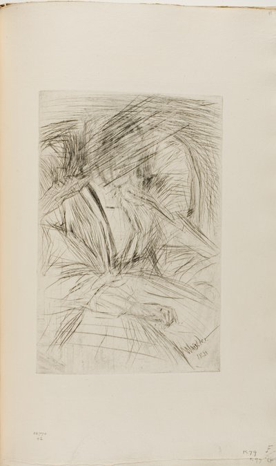 Dame i en lenestol av James Abbott McNeill Whistler