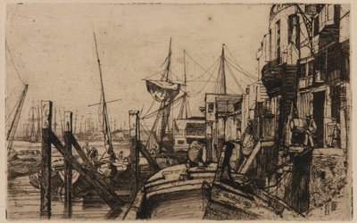 Limehouse av James Abbott McNeill Whistler