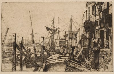 Limehouse av James McNeill Whistler