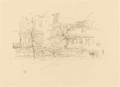 Lindsay Row, Chelsea av James Abbott McNeill Whistler