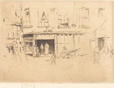Lille domstolen av James Abbott McNeill Whistler