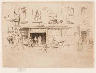 Lille domstolen av James Abbott McNeill Whistler