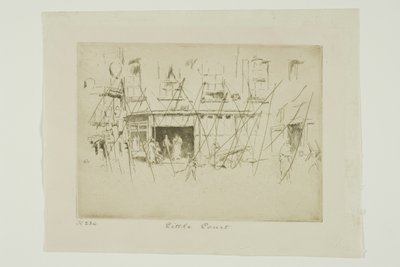 Lille domstolen av James Abbott McNeill Whistler