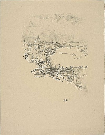 Lille London av James Abbott McNeill Whistler