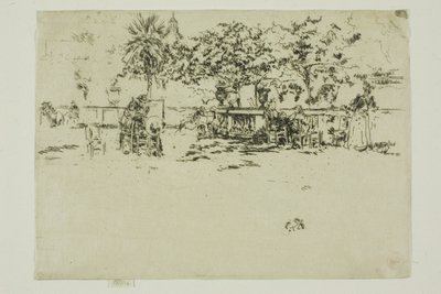 Lille terrasse, Luxembourghagen av James Abbott McNeill Whistler