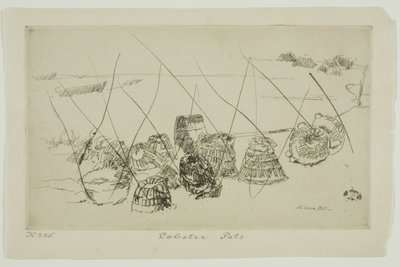 Hummerpotter - Selsea Bill av James Abbott McNeill Whistler