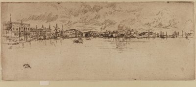 Lange Venezia av James Abbott McNeill Whistler
