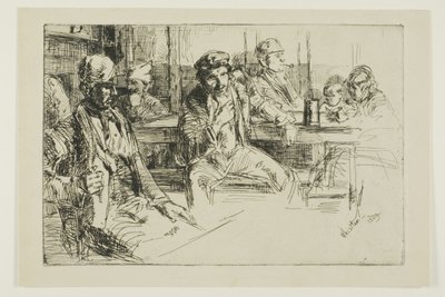 Longshore Men av James Abbott McNeill Whistler