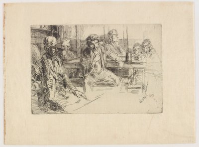 Longshore menn av James Abbott McNeill Whistler