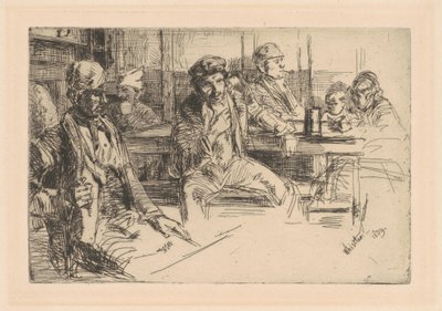 Longshoremen av James Abbott McNeill Whistler
