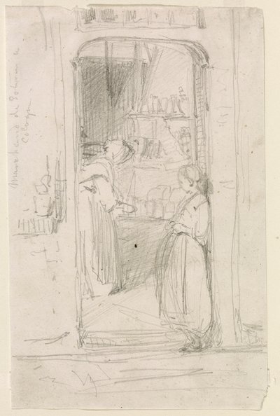 Gresskarhandler i Köln av James Abbott McNeill Whistler