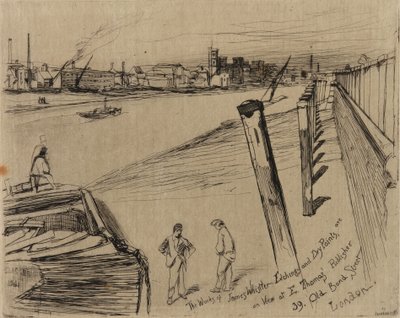 Millbank av James Abbott McNeill Whistler