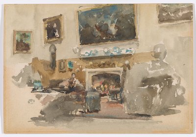 Moreby Hall av James Abbott McNeill Whistler