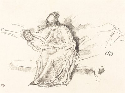 Mor og barn, nr. 4 av James Abbott McNeill Whistler
