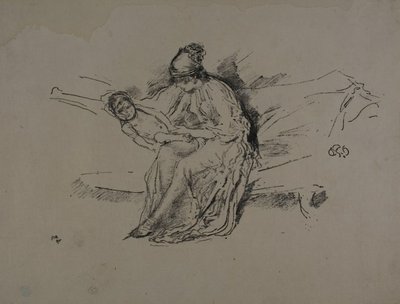 Mor og barn, nr. 4 av James Abbott McNeill Whistler