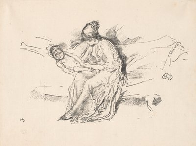 Mor og barn, nr. 4 av James Abbott McNeill Whistler