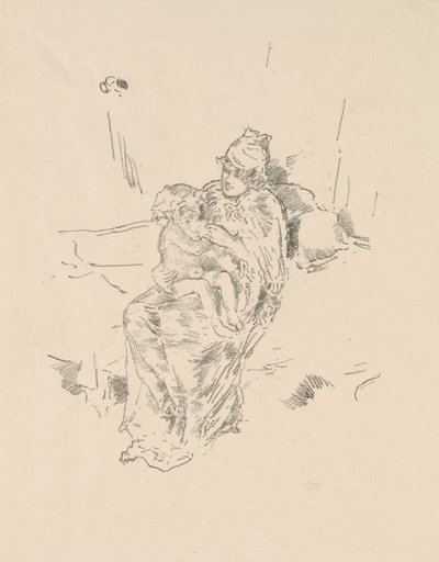 Mor og barn, nr. 5 av James Abbott McNeill Whistler