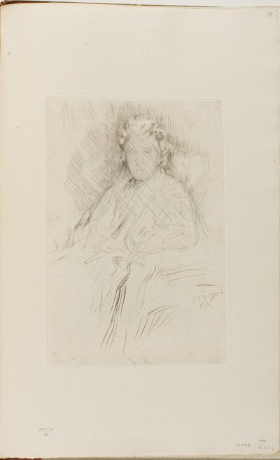 Fru Leyland, sr. av James Abbott McNeill Whistler