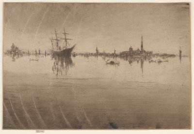 Nocturne av James Abbott McNeill Whistler