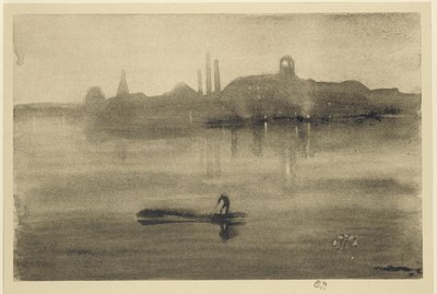 Nocturne av James Abbott McNeill Whistler