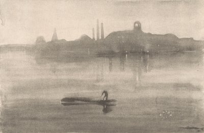 Nocturne av James Abbott McNeill Whistler