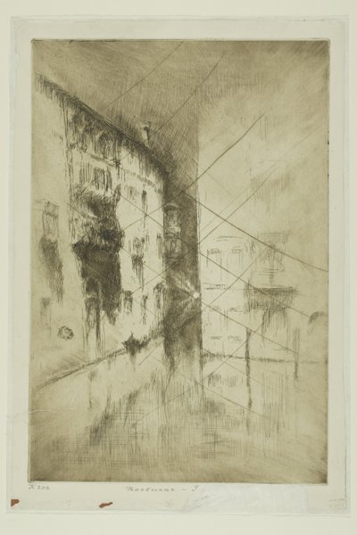 Nocturne: Palasser av James Abbott McNeill Whistler