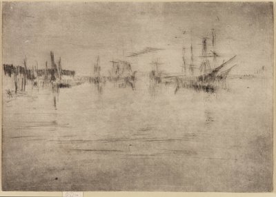 Nocturne Shipping av James Abbott McNeill Whistler