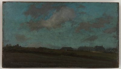 Note i blått og opal—The Sun Cloud av James Abbott McNeill Whistler