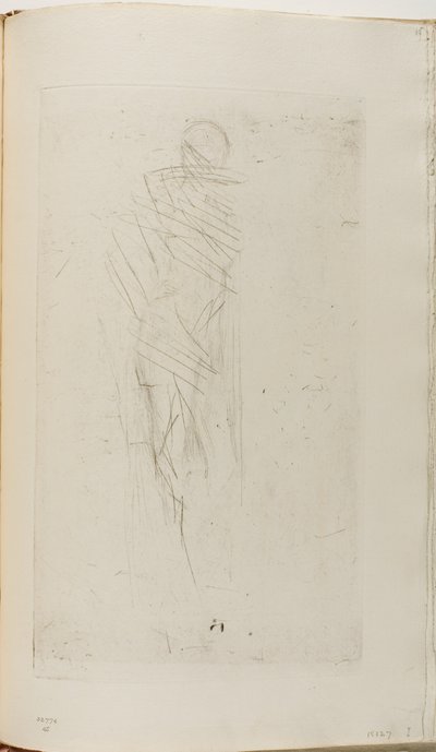 Naken posering av James Abbott McNeill Whistler