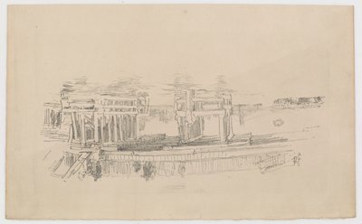 Gamle Battersea Bridge av James Abbott McNeill Whistler