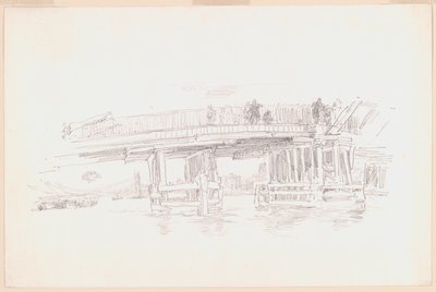 Gamle Battersea Bridge av James Abbott McNeill Whistler