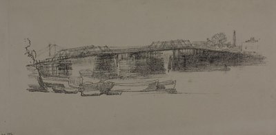 Old Battersea Bridge, nr. 2 av James Abbott McNeill Whistler