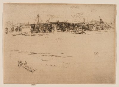 Old Battersea Bridge, nr. 2 av James Abbott McNeill Whistler